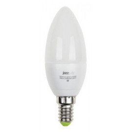 Лампа светодиодная PLED-ECO-C37 5Вт E14 3000K JazzWay 4690601036834