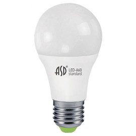 Лампа светодиодная LED-A60-standard 7Вт 160-260В E27 3000К 630лм ASD 4690612001692