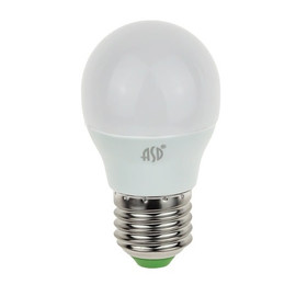 Лампа светодиодная LED-шар-standard 7.5Вт 160-260В E27 4000К 675лм ASD 4690612003993