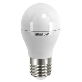 Лампа светодиодная LED Elementary Globe 4Вт E27 2700К Gauss EB105102104