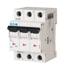 Автоматический выключатель 3п C 16А PL4-C16/3 4.5кА EATON 293160