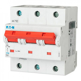 Автоматический выключатель 3п C 100А PLHT-C100/3 20кА EATON 248040
