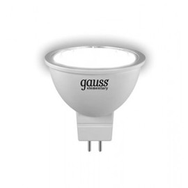 Лампа светодиодная LED Elementary MR16 5.5Вт GU5.3 4100К Gauss LD13526
