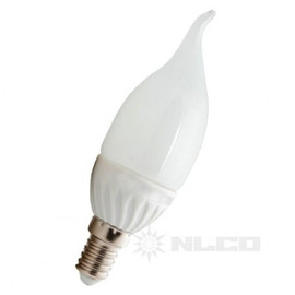 Лампа светодиодная HLB 07-38-W-02 7Вт E14 Новый Свет 500212