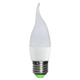 Лампа светодиодная LED 7Вт Свеча на ветру E27 3000К ЭКОНОМКА Eco_LED7wCWE2730