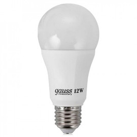 Лампа светодиодная LED Elementary А60 12Вт E27 2700К Gauss 23212