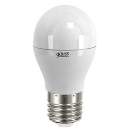 Лампа светодиодная LED Globe 6.5Вт E27 2700К Gauss 105102107