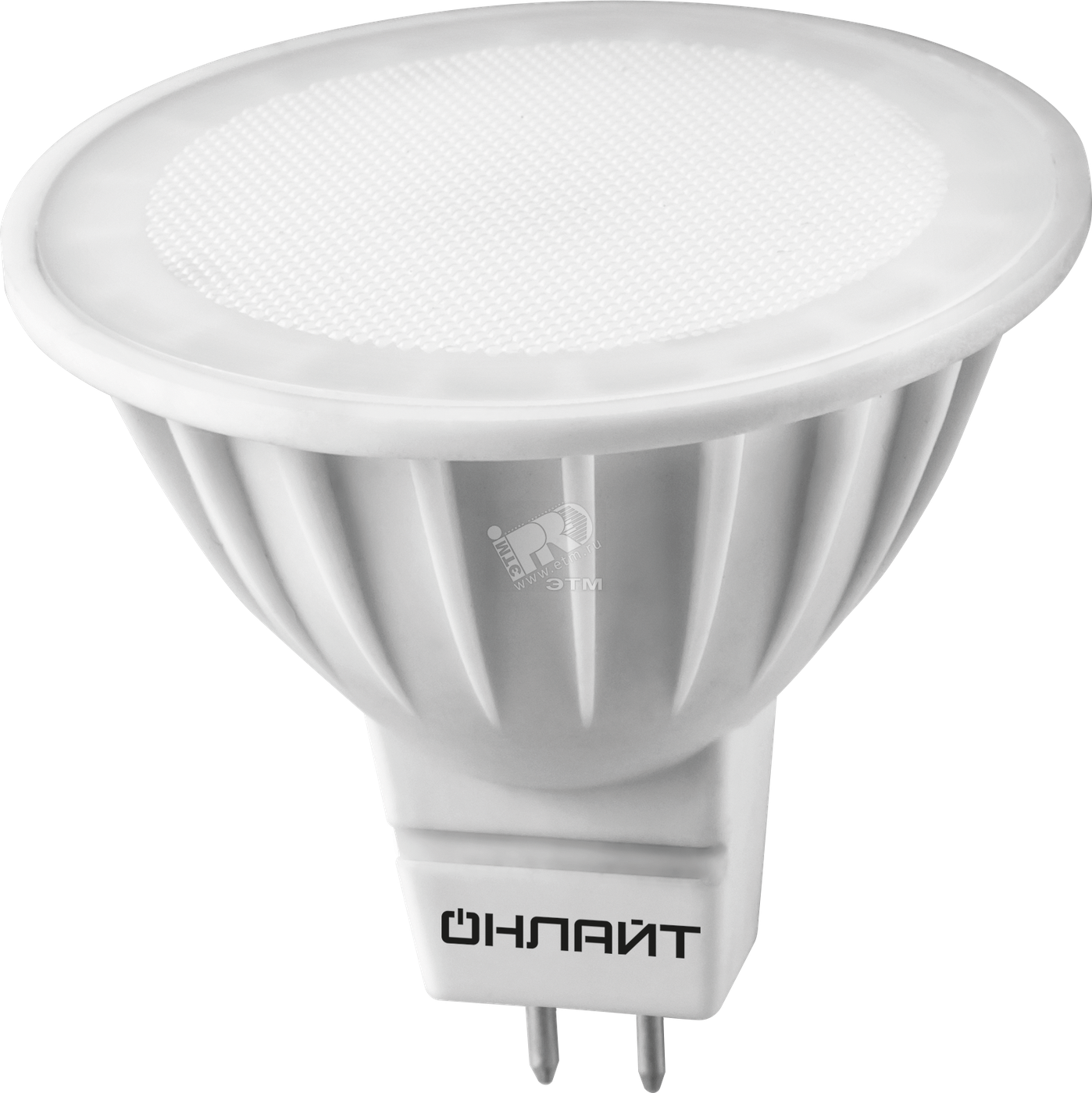 Лампа светодиодная LED 5вт 230в GU5.3 тепло-белый