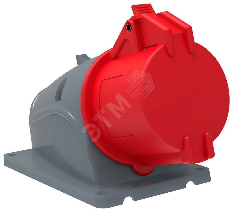 MAGNUM Розетка стационарная ССИ-124 32А-6ч/380-415В 3P+PE IP44