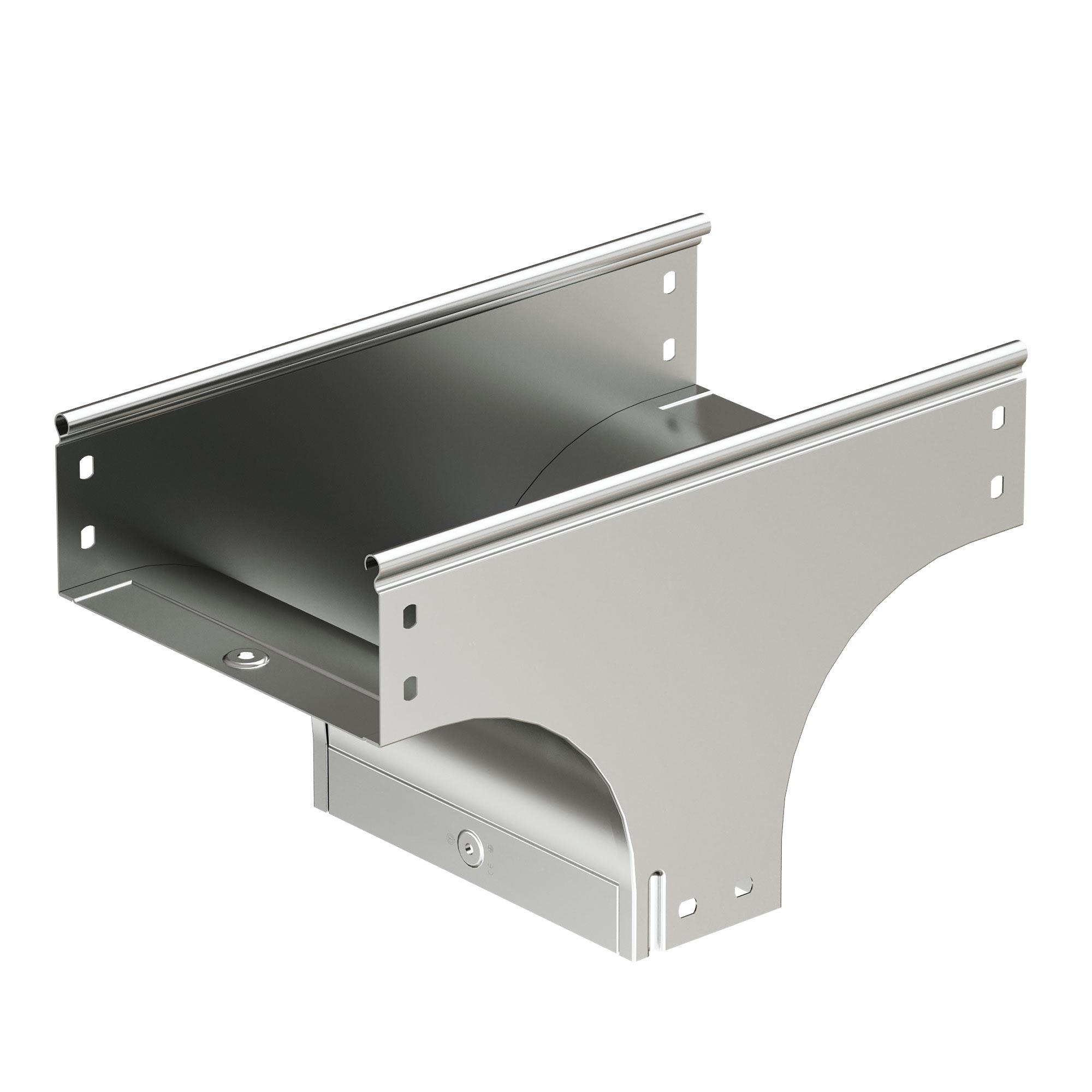Ответвитель TD Т-образный вертикальный основание 600 H100 в комплекте крепежные элементы соединительные пластины