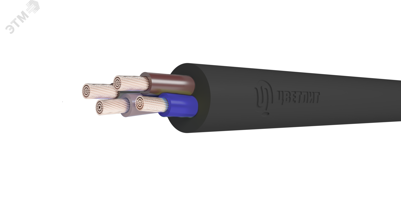 Кабель силовой КГТП-ХЛ 4х4(N) 220/380-3 ТРТС