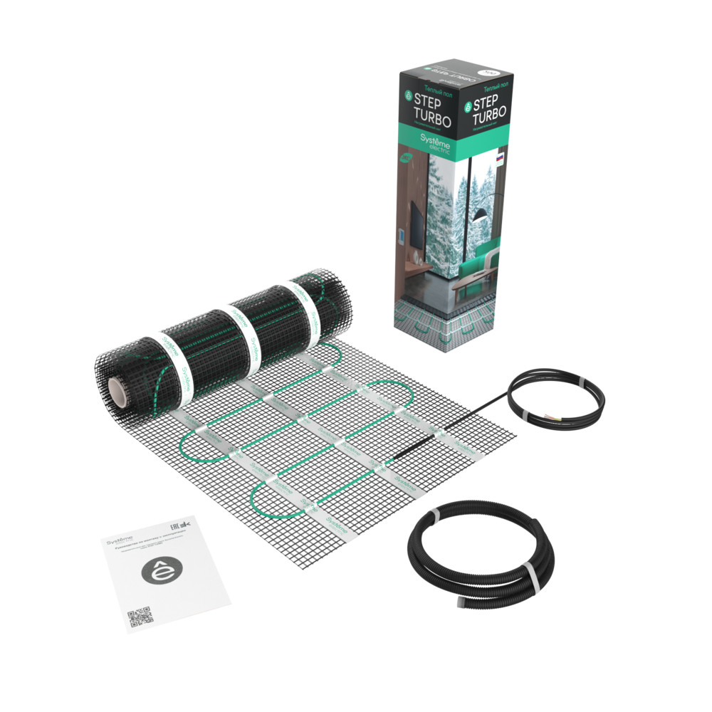 Теплый пол (мат нагревательный) STEP BALANCE SBM150020, 150 Вт/м2, 300 Вт, 2 м2