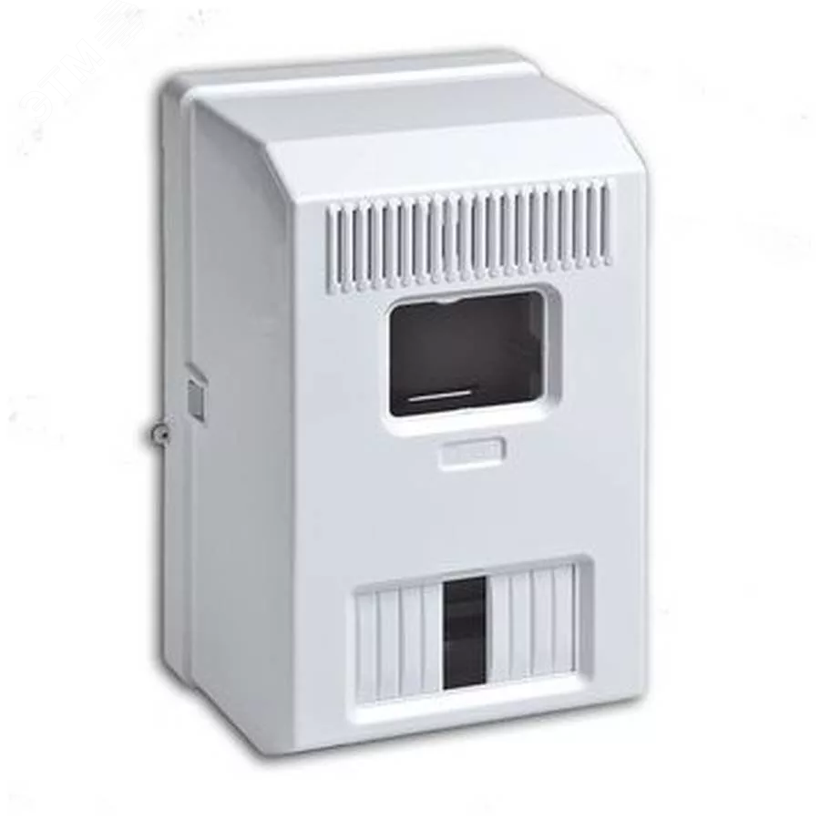 Корпус щитка квартирного для индукционного счетчика белый IP30