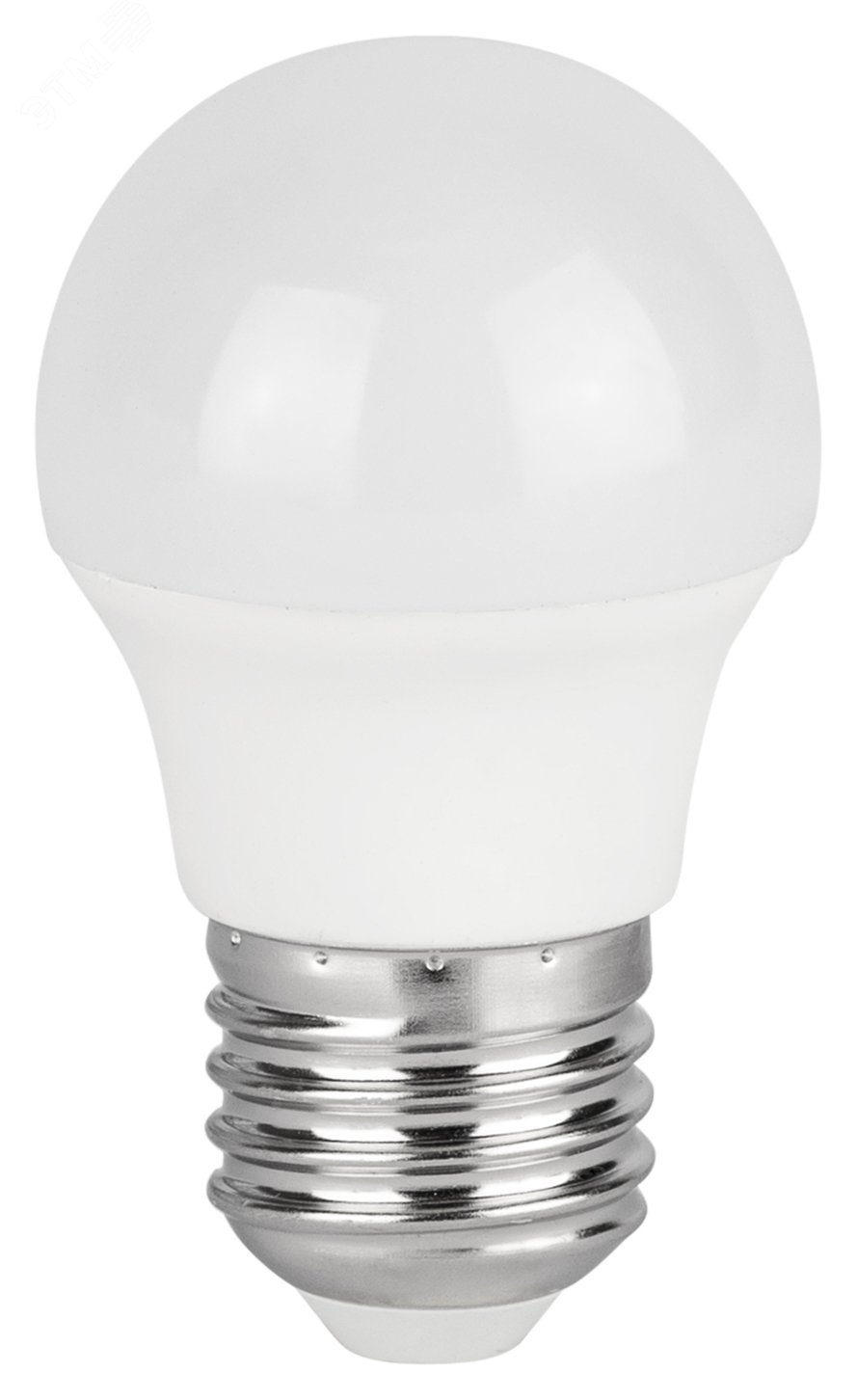Лампа светодиодная 15Вт шар нейтральный белый свет Е27 STD LED P45-15W-840-E27