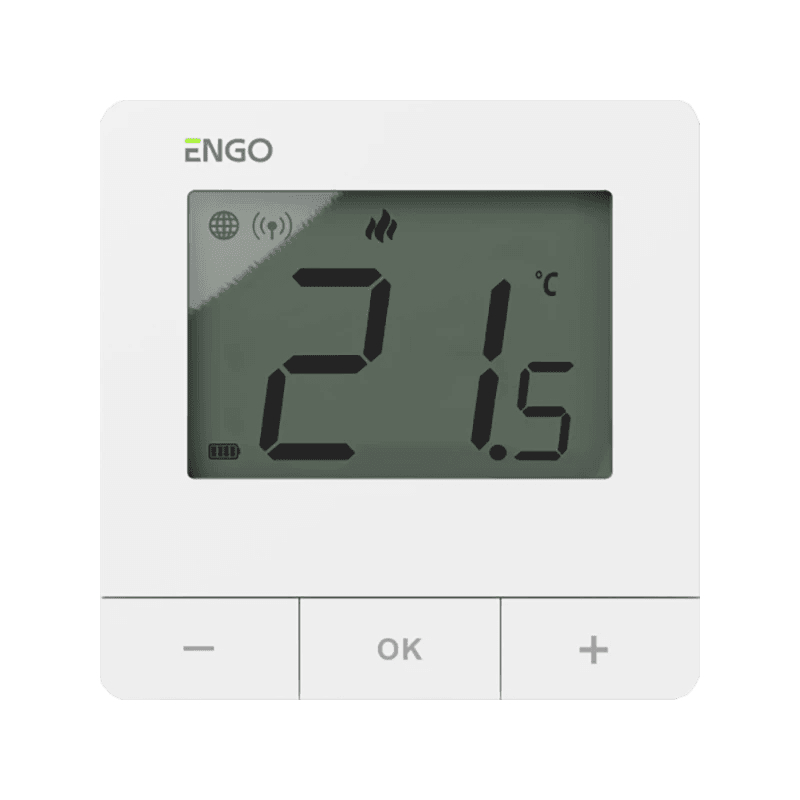 Терморегулятор умный ZigBee/868 МГц, 2хАА, белый