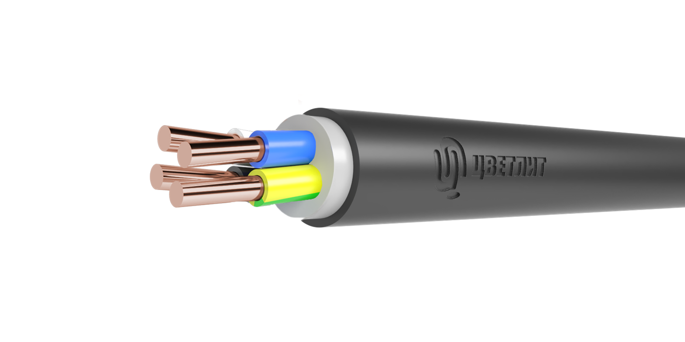 Кабель силовой ВВГнг(А)-LS 4х2,5ок(N)-0,66  (100 м) ТРТС