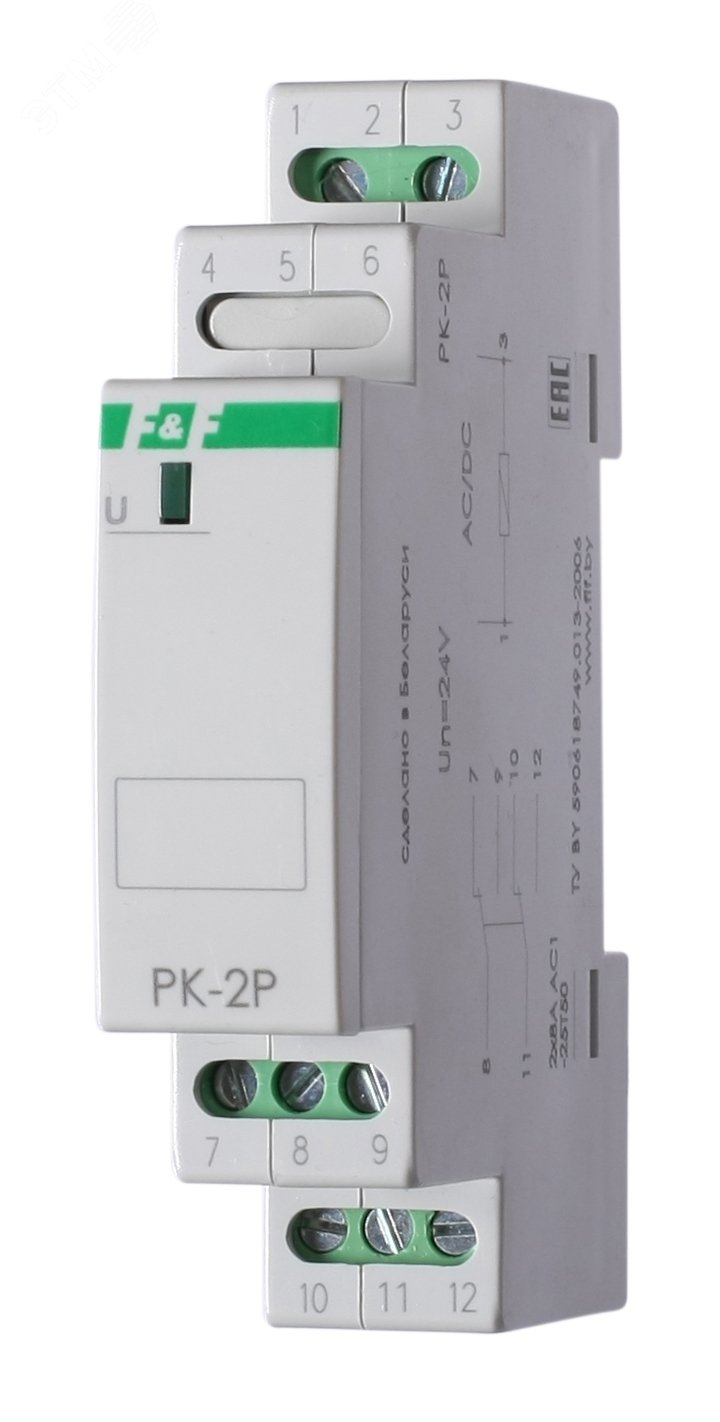 Реле электромагнитное PK-2P/230