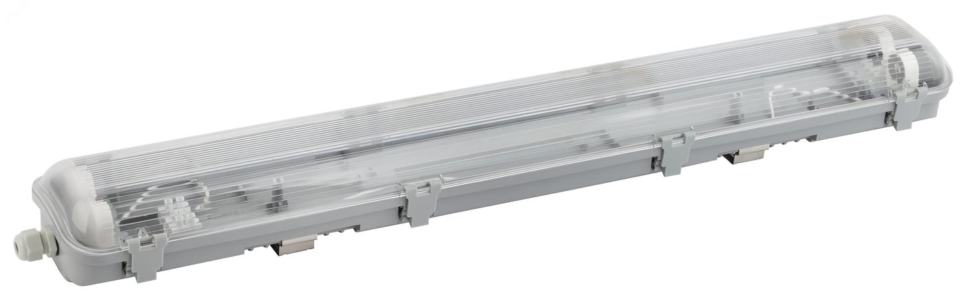 Светильник под две светодиодные лампы SPP-101-0-002-120 IP65 T8 G13 1200мм (8/144)