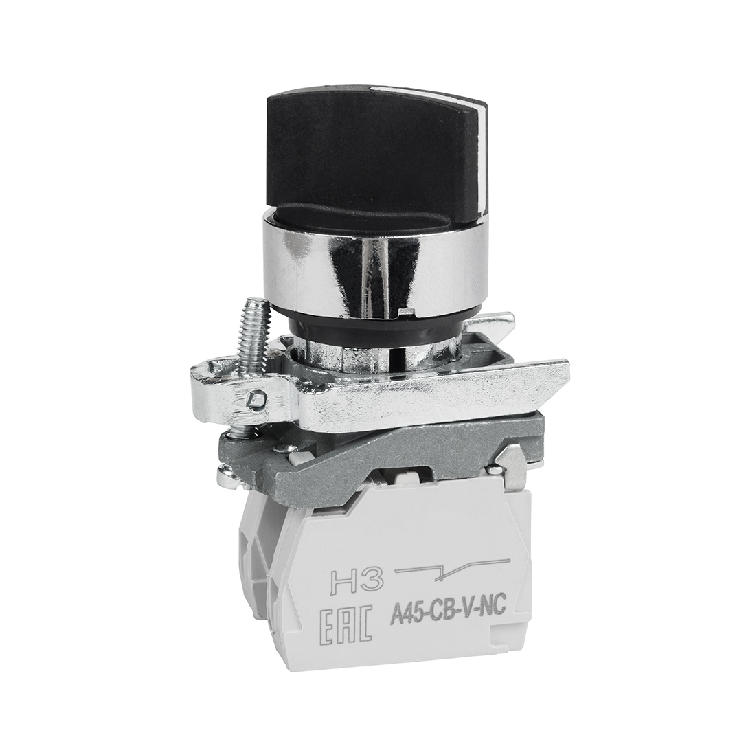 Переключатель OptiSignal D22 C4-S-21 2 положения металл 1НО XB4BD21