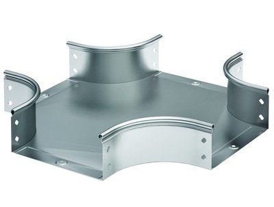 Ответвитель DPX крестообразный 200х100 в комплекте крепежные элементы соединительные пластины