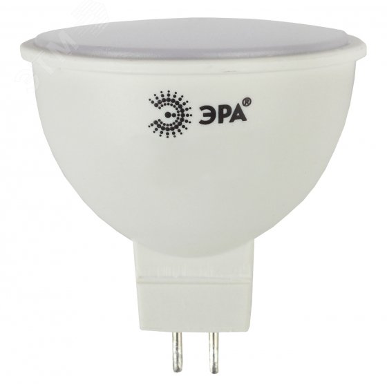 Лампа светодиодная LED 4 Вт 320Лм 2700К софит теплый GU5.3 170-265В LED MR16-4W-827-GU5.3 Standart