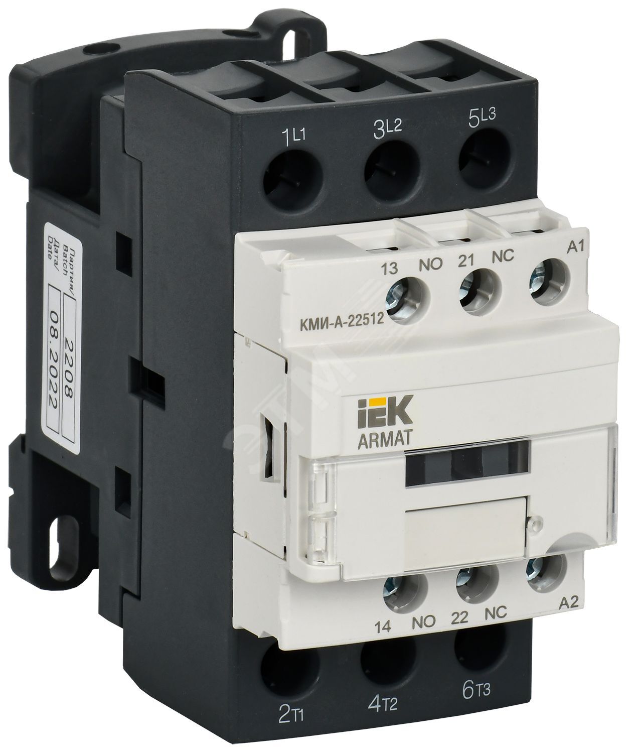 ARMAT Контактор КМИ-А-22512 LC1D 25А 230В/АС3 1NO/1NC