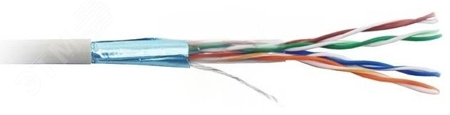 Витая пара F/UTP кат 5e 2х2х0.48 AWG24 Standart PVC IN