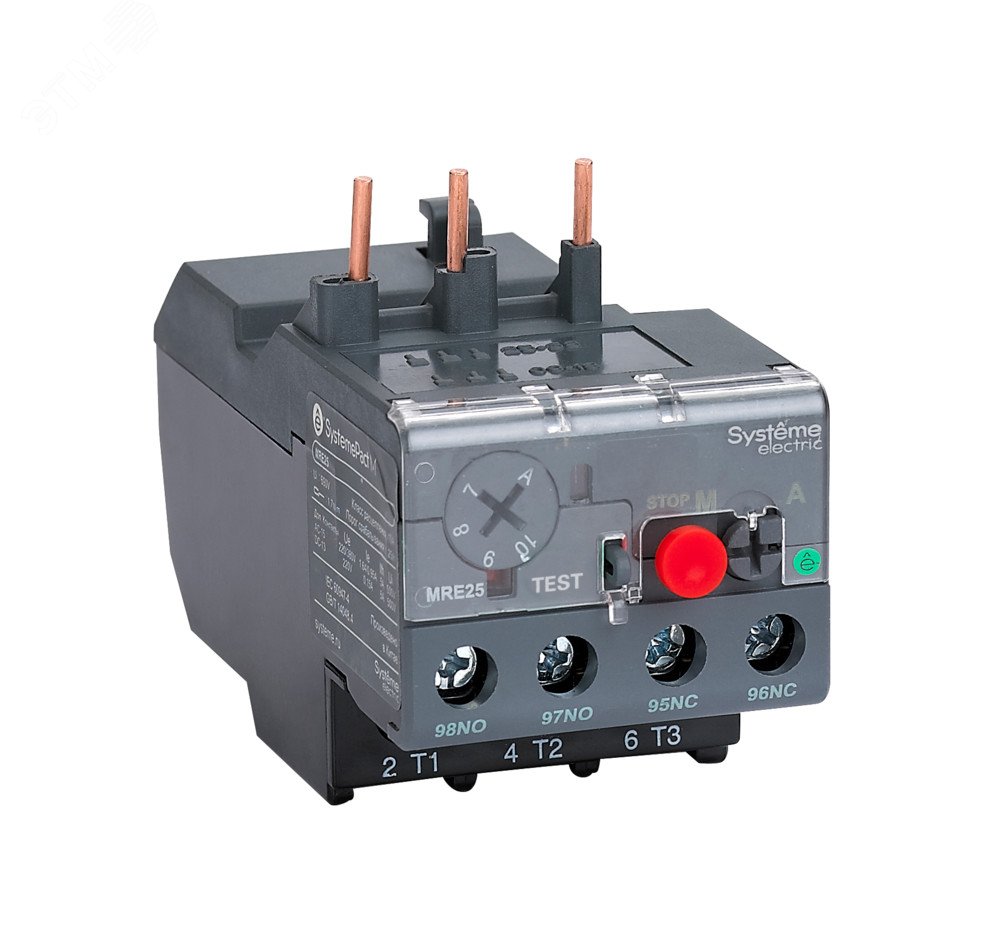 Реле перегрузки тепловое MRE F25 2.5-4.0 A КЛАСС 10 (LRE08)