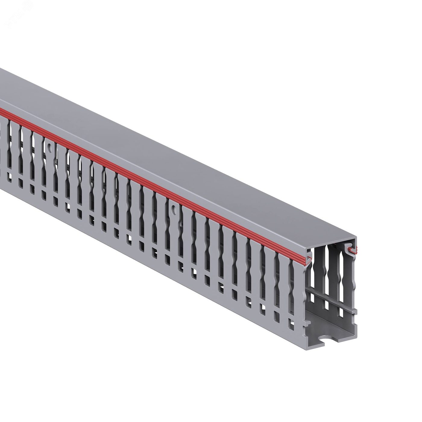 Короб перфорированный RL12 25x40 серый QUADRO