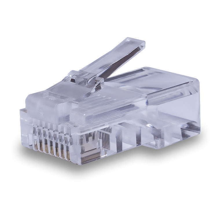 Коннекторы 8P8C (Компьютерные разъемы) U/UTP Cat.6 50U (RJ-45) Уп. 100шт.