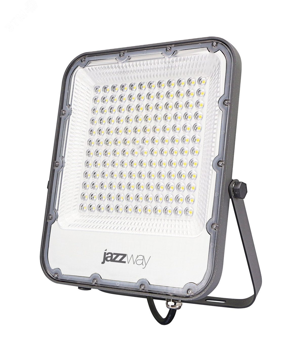 Прожектор светодиодный ДО-100 Вт холодный 11000 Лм 6500К IP65 JazzWay