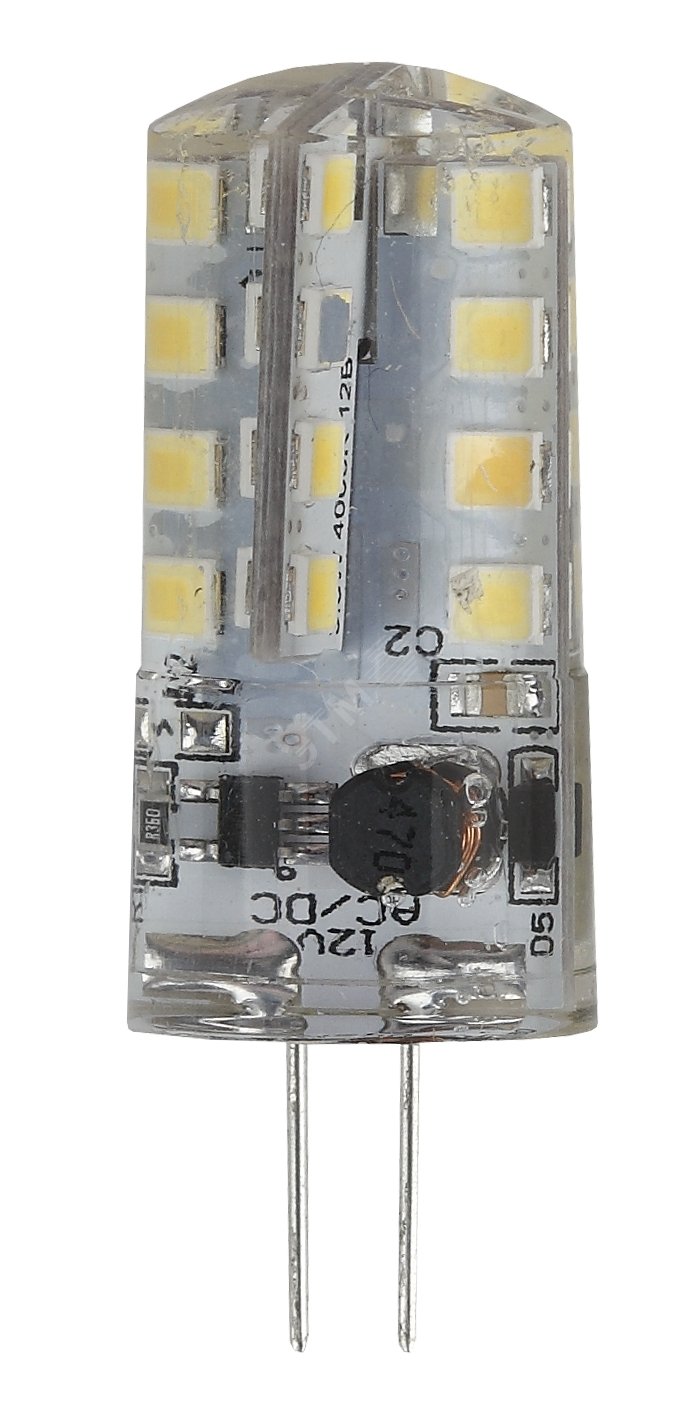 Лампа светодиодная LED 3 Вт 240Лм 4000К капсула нейтральный G4 12В LED JC-3W-12V-840-G4 Standart