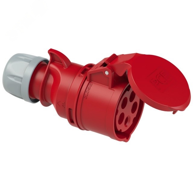Вилка кабельная IP44 16A 3P+E+N 400V