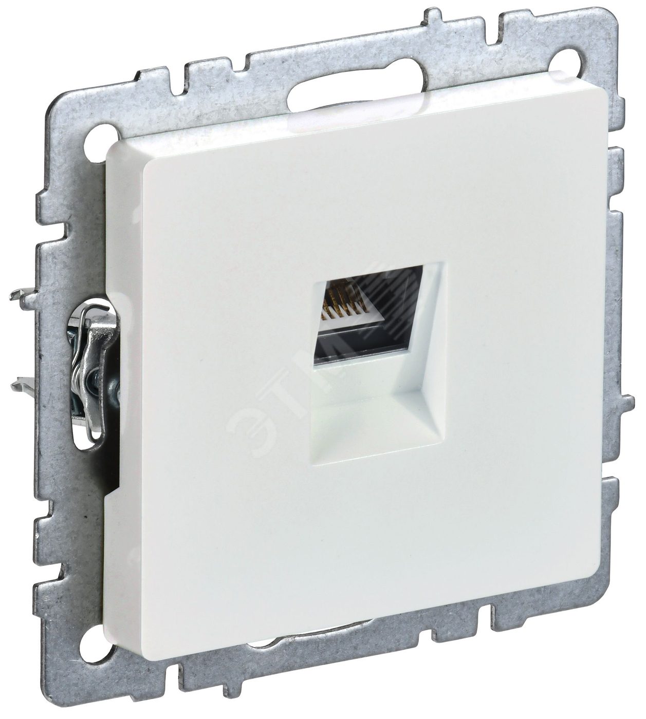 BRITE Розетка компьютерная RJ45 кат.5E РК10-БрЖ жемчуг
