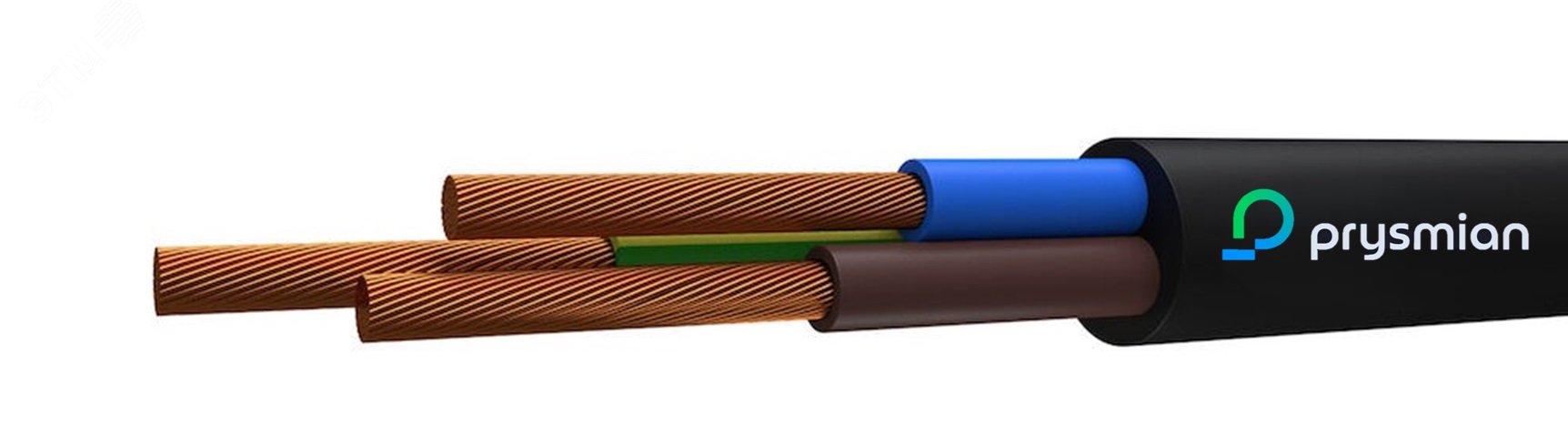 Провод  ПВСнг(А)-LS 3x2,5 черный 0,38/0,66