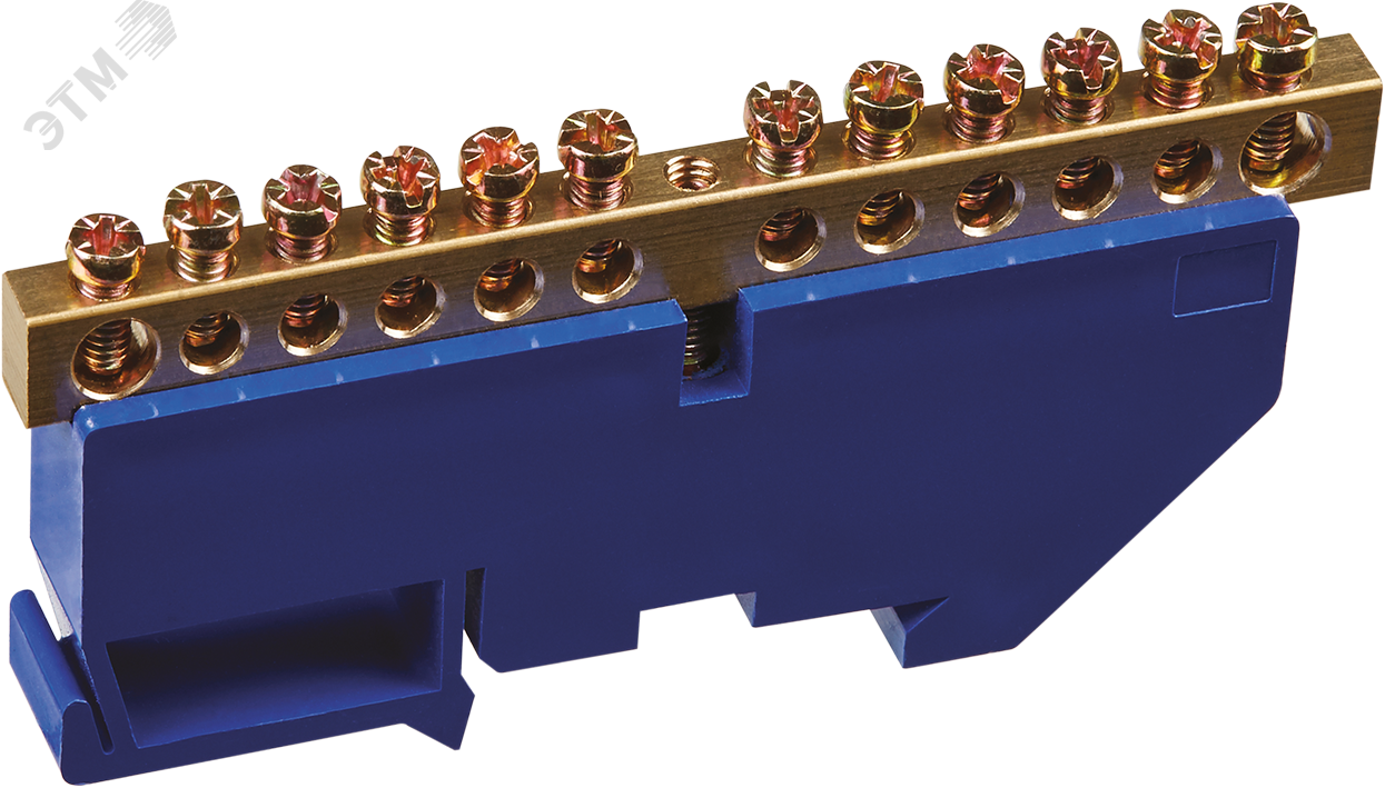 Шина нулевая на DIN-изол NBB-M69-12D/B