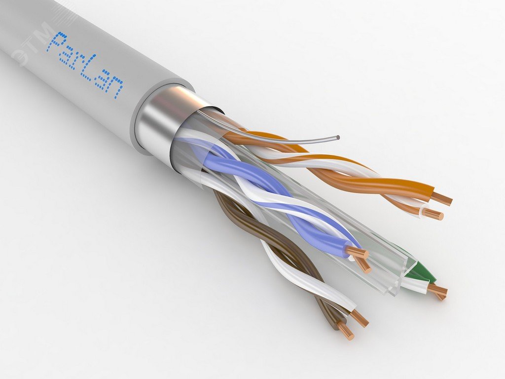 Витая пара ParLan F/UTP Cat 6 4х2х0.57 PVC