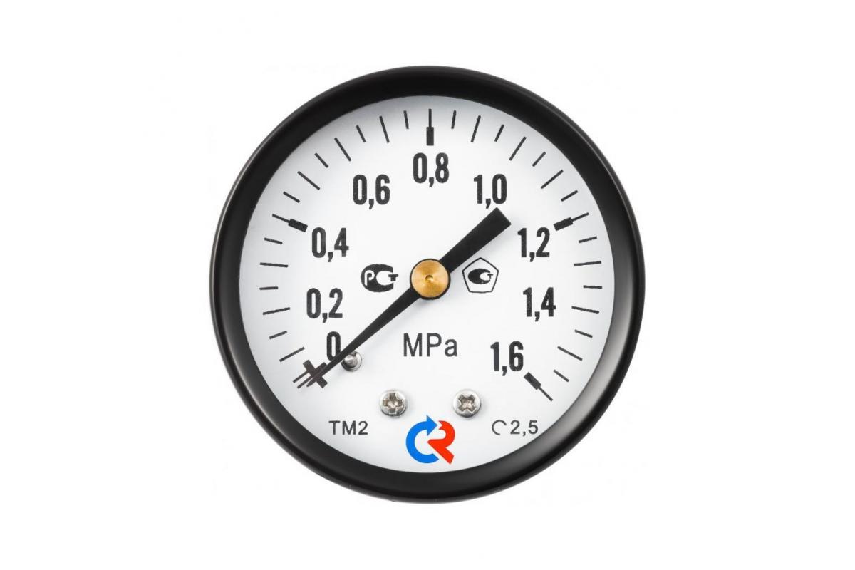 Манометр общетехнический осевой ТМ-310Т.00 0...0,6 МРа 1/4' 150С кл.2.5