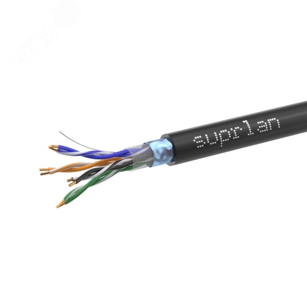 Витая пара F/UTP кат 5e 4x2x0.51 Premium Cu PE OUT 305м