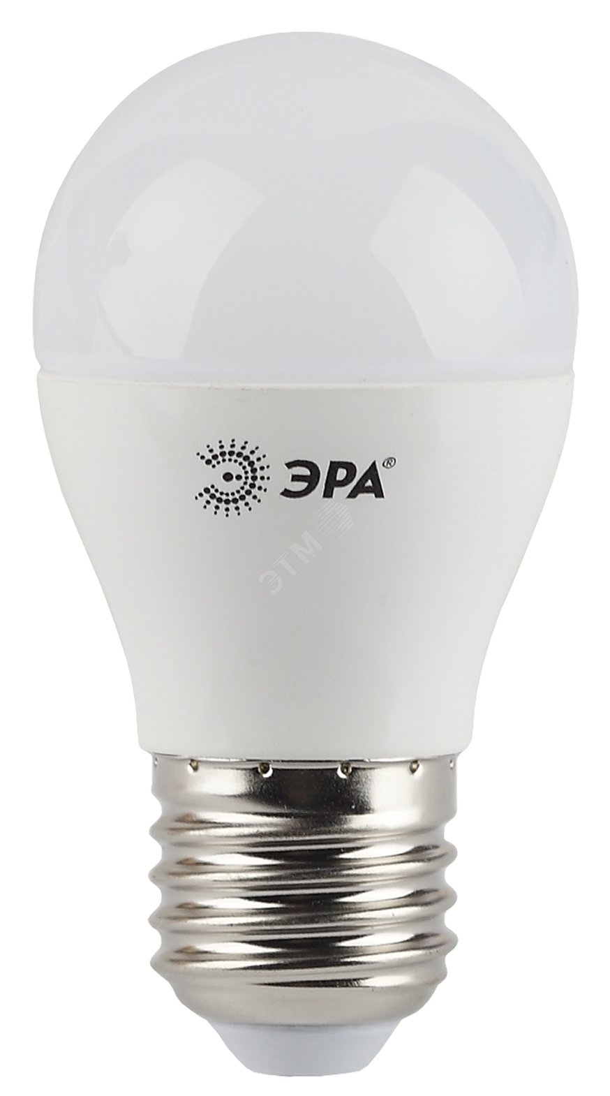 Лампа светодиодная LED 5 Вт 400Лм 2700К шар теплый E27 170-265В LED P45-5W-827-E27 Standart