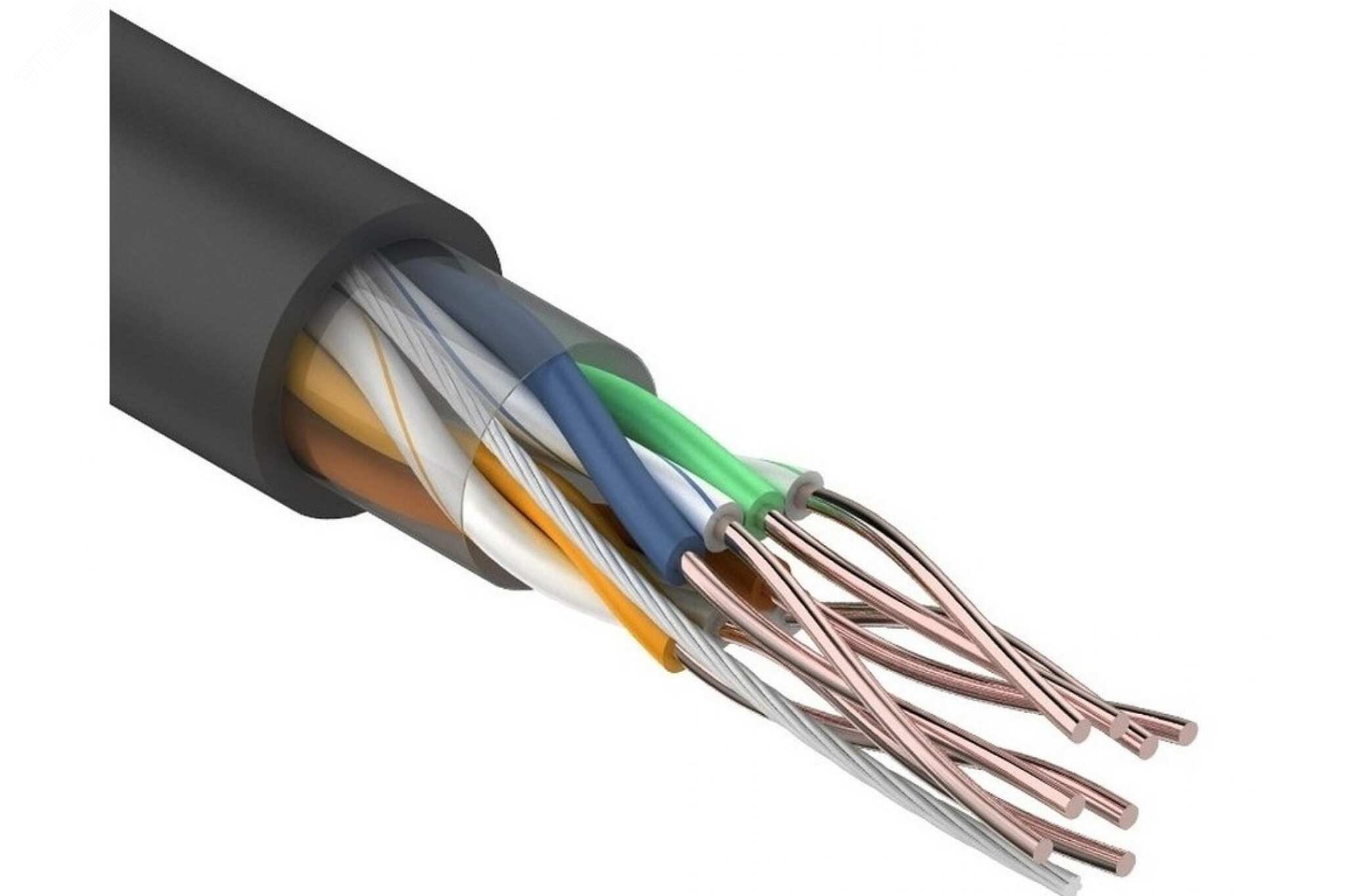 Витая пара U/UTP 4PR 24AWG CAT5e OUTDOOR бухта 305м