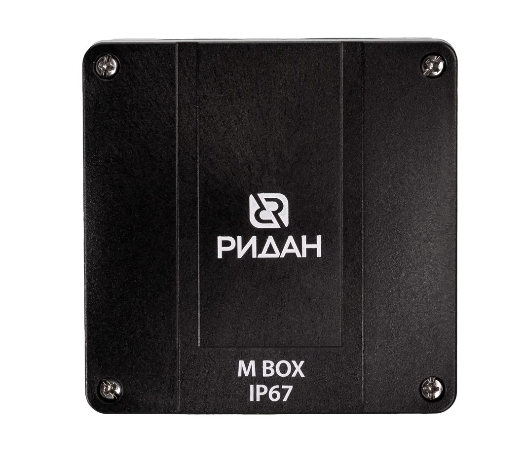 Коробка распределительная RIDAN M BOX 110x110x67, IP67, черная