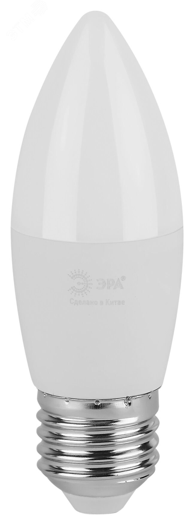 Лампа светодиодная LED 10 Вт 1000Лм 4000К свеча нейтральный E27 220-240В LED B35-10W-840-E27 Green Line