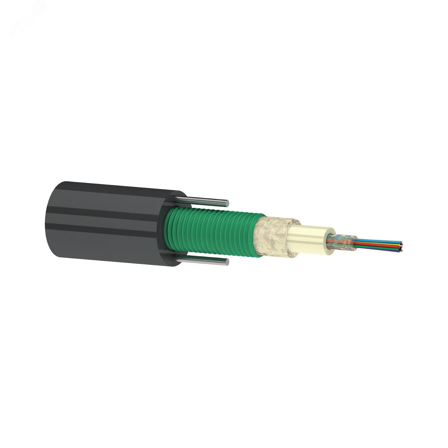 Кабель волоконно-оптический ОККЦ нг(А)-HF 24 G.652D 2.7кН
