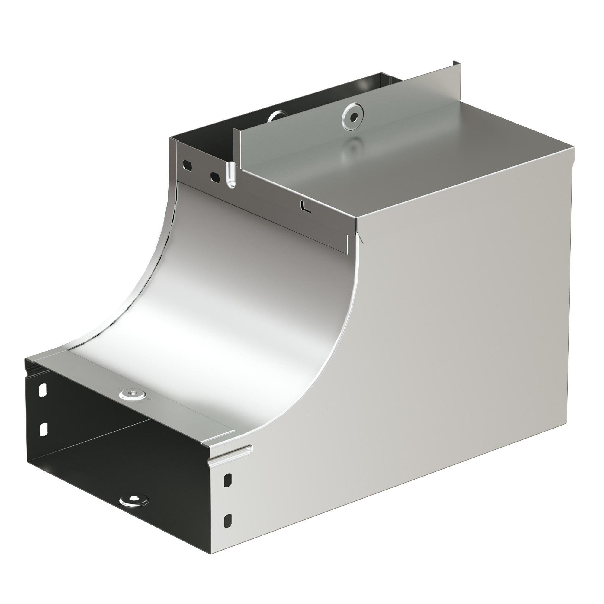 Угол CSSS 90 вертикальный внешний переходник левосторонний основание 300 H80 в комплекте крепежные элементы соединительные пластины