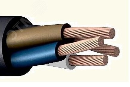 Кабель силовой КГТП-ХЛ 4х10 (N)-220/380-2 ТРТС