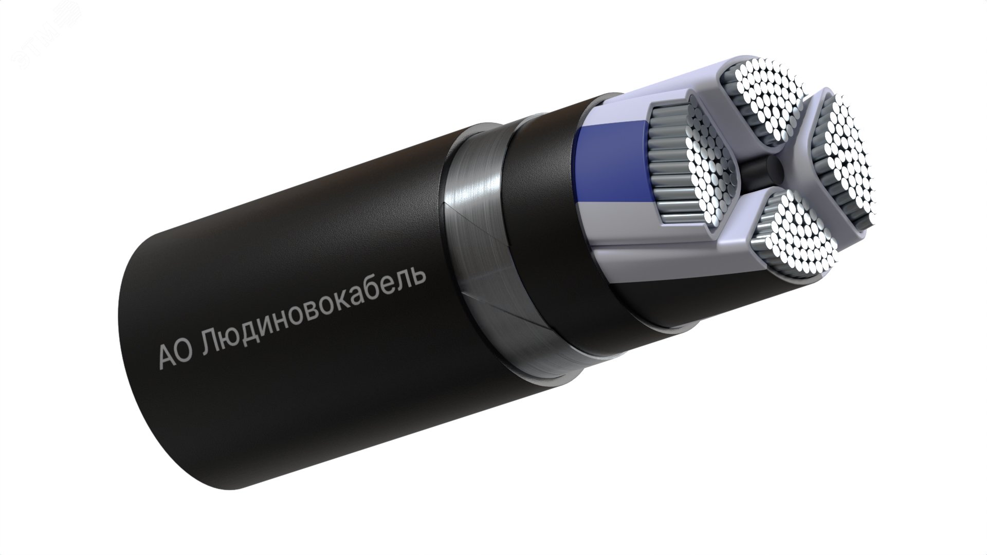 Кабель силовой АПВБШп 4х240мс(N)-1                многопроволочный