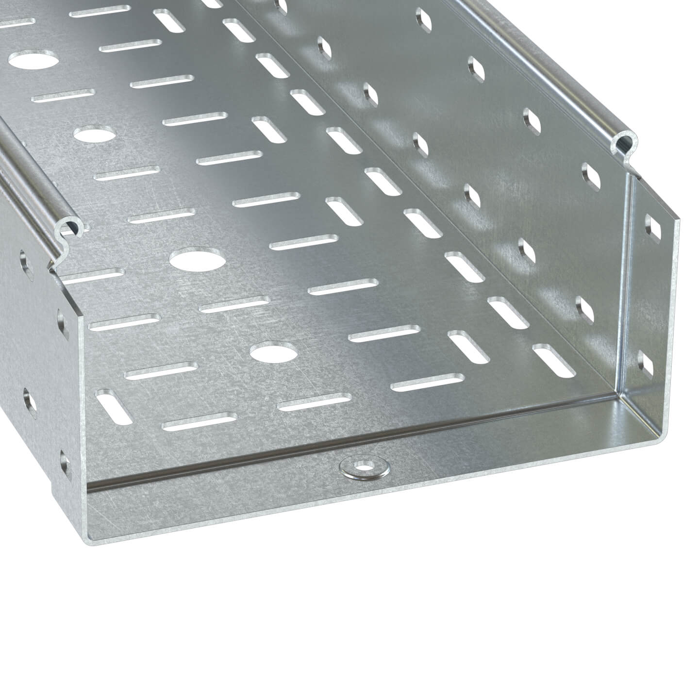 Лоток перфорированный 100х100 L3000 толщина 1,2 мм