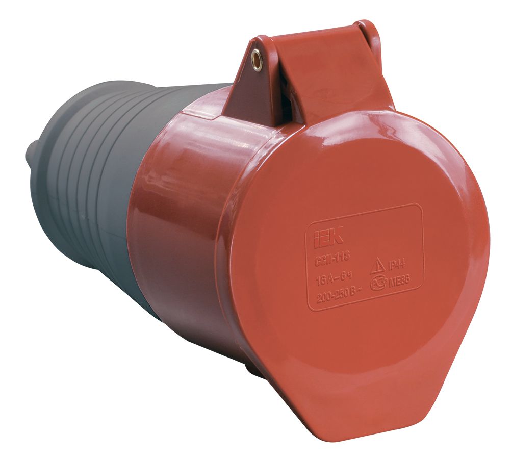 Розетка переносная ССИ-214 3Р+РЕ 16А 380-415В IP44