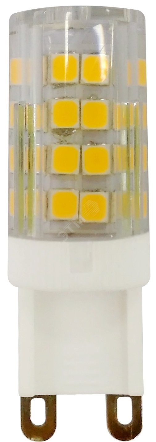 Лампа светодиодная LED 5 Вт 400Лм 2700К капсула теплый G9 170-265В LED JCD-5W-CER-827-G9 Standart